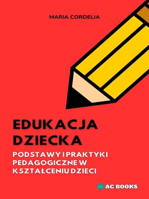 cover image of Edukacja Dziecka
